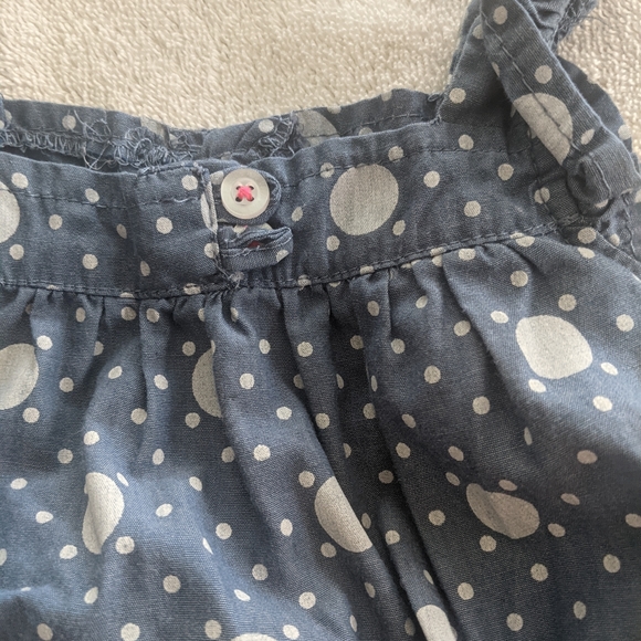 Little Girl U.S. Polo Assn Romper - Picture 4 of 8